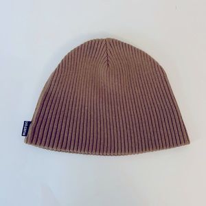 NWOT Burton Brown Ribbed Beanie Hat